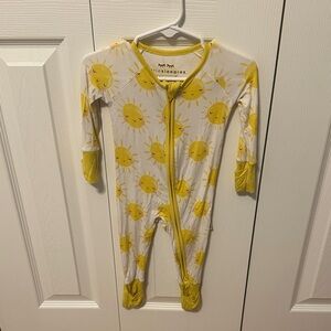 Little Sleepies Yellow Sunburst Kids Footie